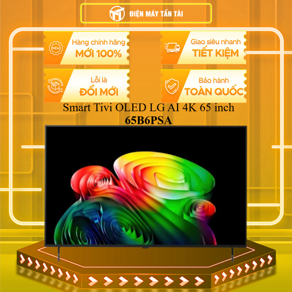 65B6PSA - Smart Tivi OLED LG AI 4K 55 inch 65B6PSA RA MẮT 2026 - HÀNG CHÍNH HÃNG - GIAO HCM