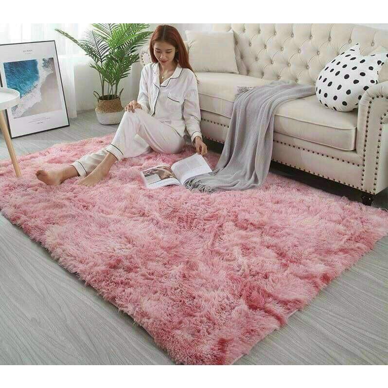 Thảm Lông Loang Trải Sàn