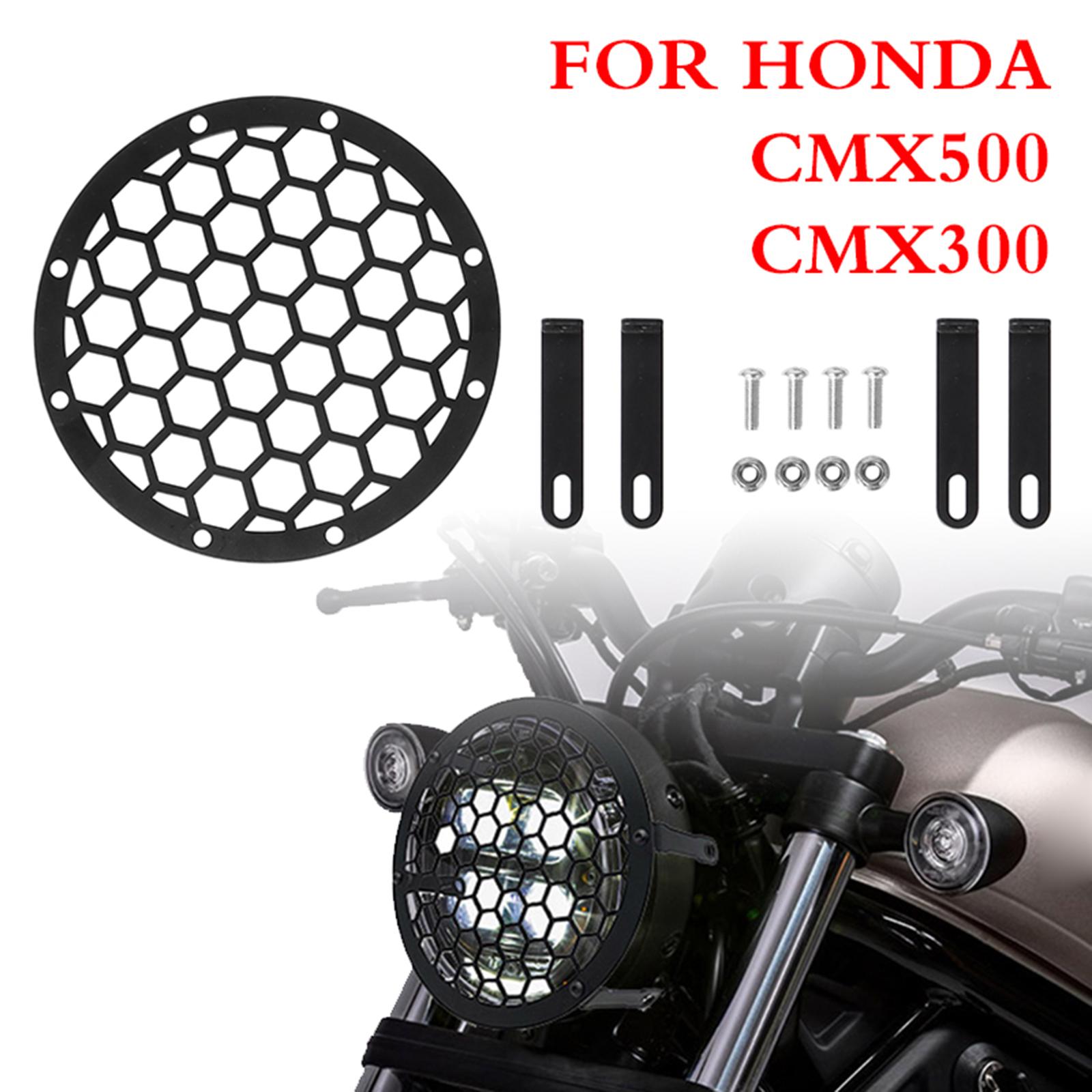 Motorcycle Headlight Grill Cover for Honda CMX500 300 17-20 Replace Grid A