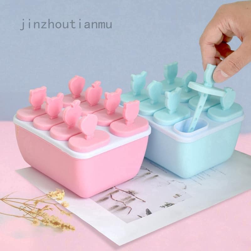 KHUÔN LÀM KEM QUE 8 CÂY TIỆN DỤNG