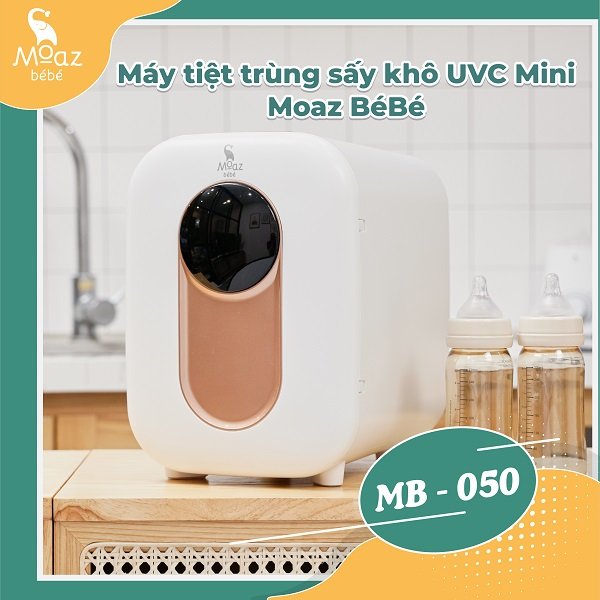 MÁY TIỆT TRÙNG SẤY KHÔ UVC MINI MOAZ BéBé MB-050