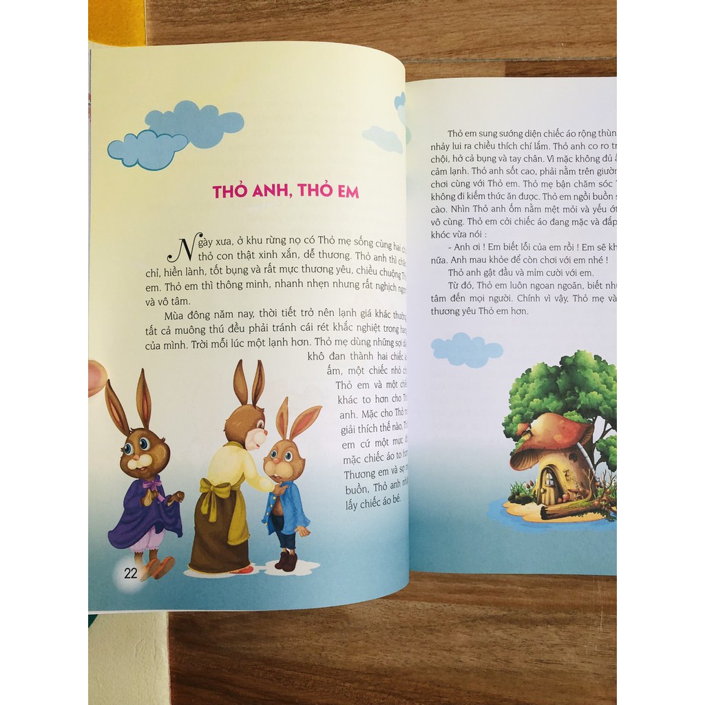 Tuyển Tập Truyện Cho Bé - Giúp bé phát triển ngôn ngữ và nhận thức 0 - 6 tuổi (1 cuốn)