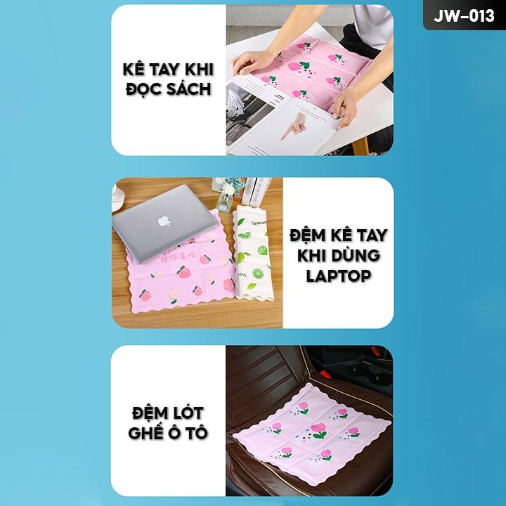 Đệm Ngồi Nước Lót Ghế Ngồi Văn Phòng Làm Mát Chỗ Ngồi Tạo Cảm Giác Dễ Chịu Kích Cỡ 36x36cm JW-013