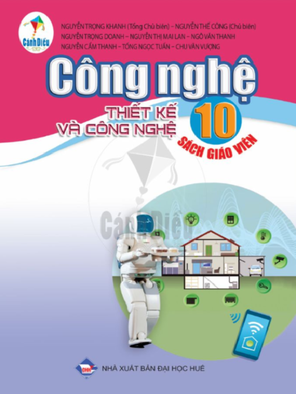 SGV Thiết Kế Công Nghệ Lớp 10 Dành Cho Giáo Viên - Bộ Cánh Diều