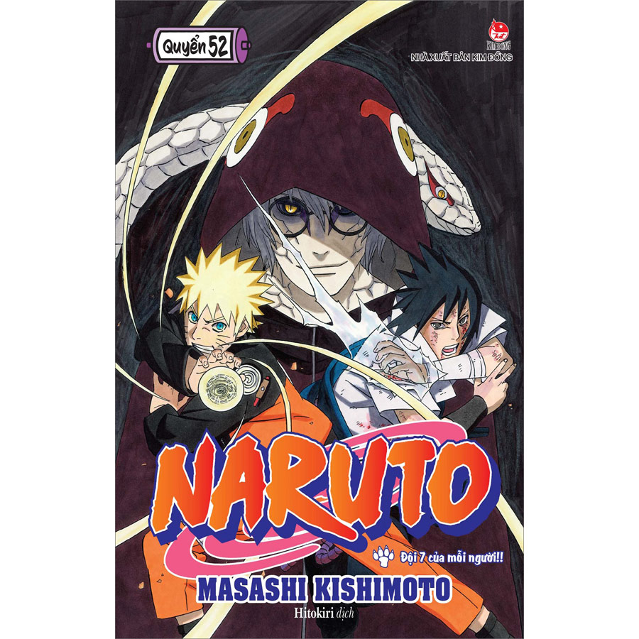Naruto Tập 52: Đội 7 Của Mỗi Người!! (Tái Bản 2022)