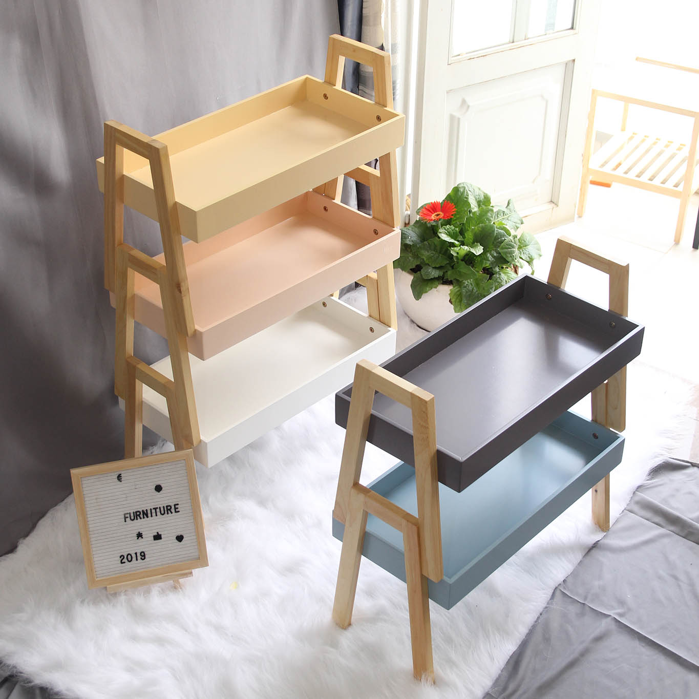 Khay đựng đồ nhiều màu Nabu68