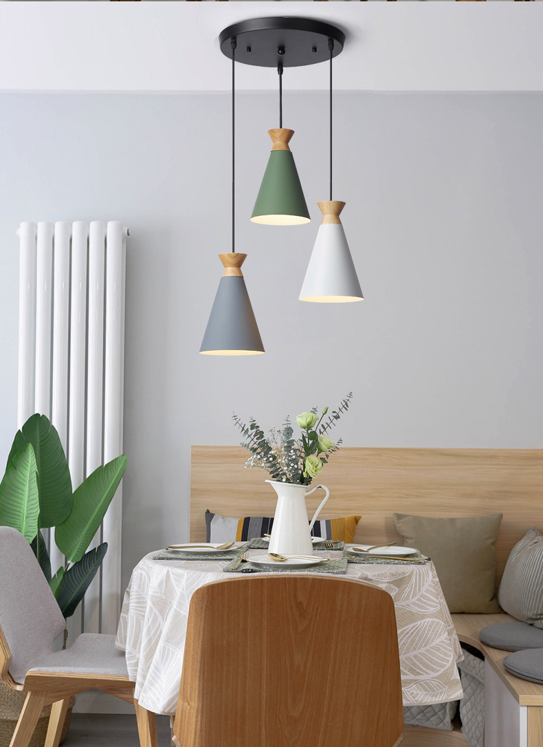 Đèn thả trang trí bàn ăn, phòng khách RENSAI cao cấp kèm bóng LED chuyên dụng