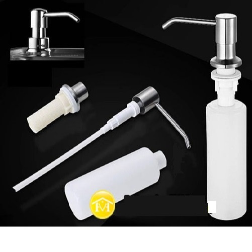 Combo chậu rửa bát 3 hố Valenza sus304 10048 cài dao thớt, vòi rửa bát nóng lạnh inox Valenza sus304 cổ điển, rổ inox đa năng, bình đựng xà phòng