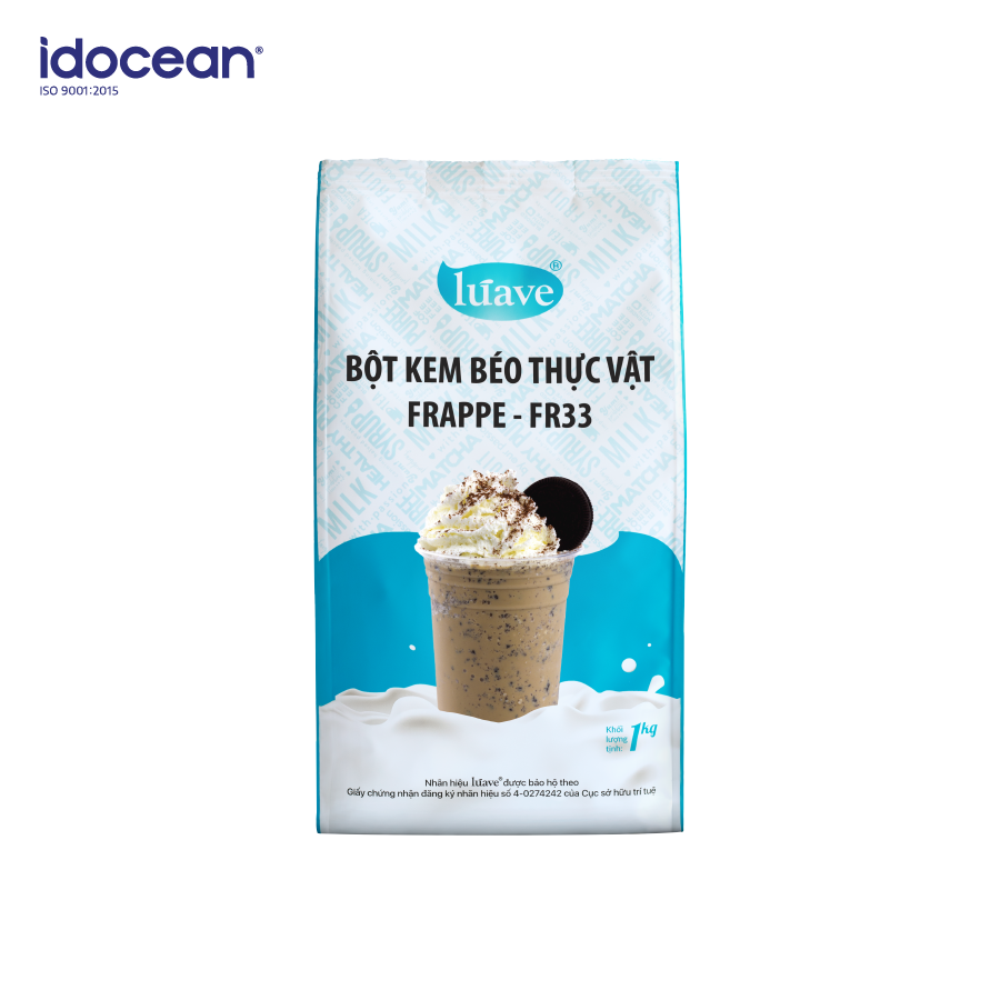 Bột Kem Béo Thực Vật Frappe FR33 - LÚAVE - 1kg