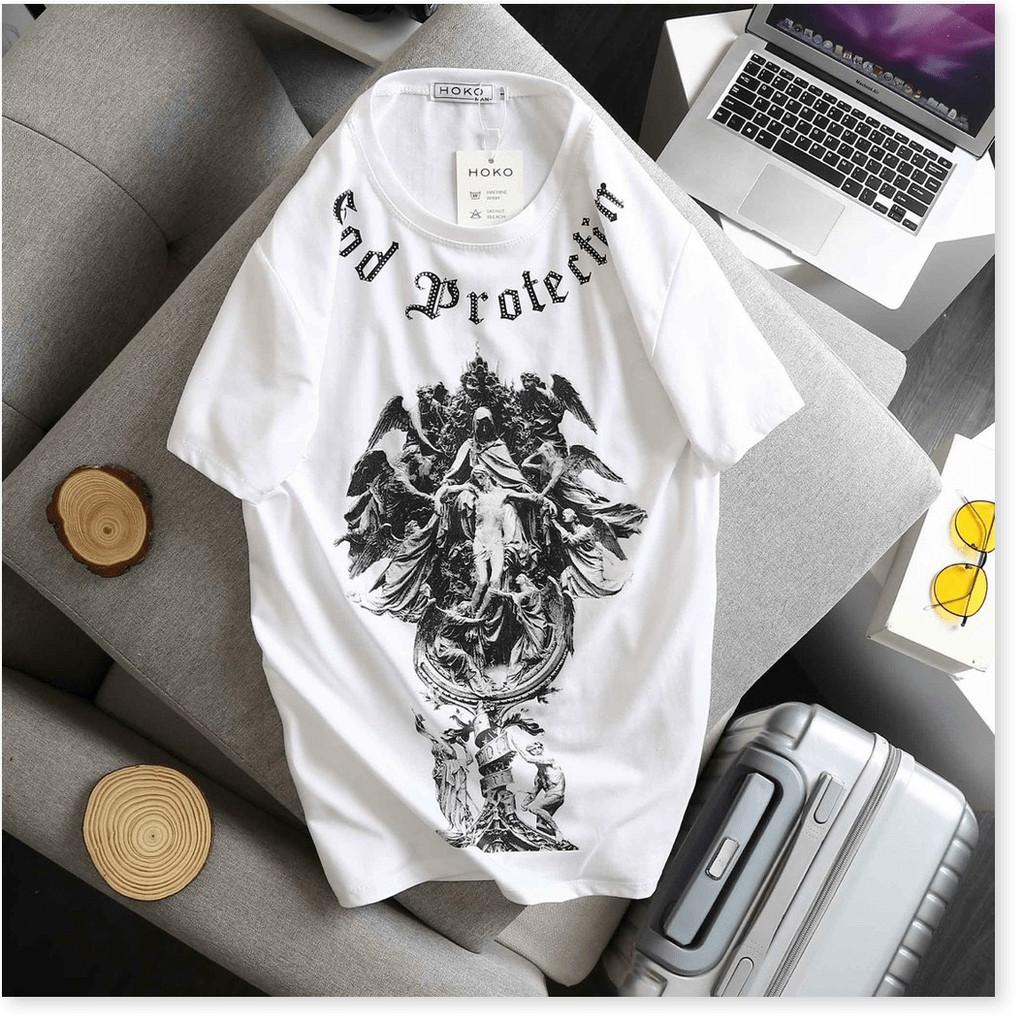 ÁO THUN COTTON CỔ TRÒN FROM RỘNG THIẾT KẾ HỌA TIẾT SIÊU NGẦU,,CHẤT VẢI THỜI TRANG MỚI KME