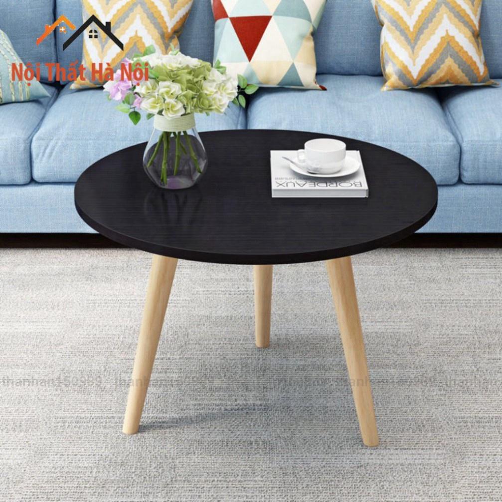 Bàn trà sofa,cafe,bàn tròn ngồi bệt,decor phòng khách, chân gỗ tự nhiên tiện ích