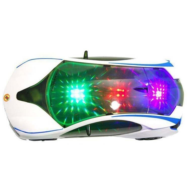 Đồ chơi cho trẻ siêu xe 3D có nhạc, đèn Led
