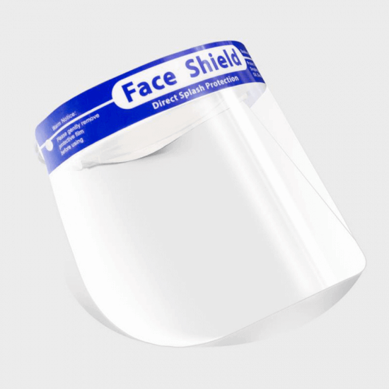 Mặt Kính Chống Giọt Bắn Face Shield Trong Suốt - Nhựa Kính Chống Lóa, Chống Mờ, Tia UV 100% - Kết Hợp Đeo Với Kính Cận, Kính Viễn, Khẩu Trang,...