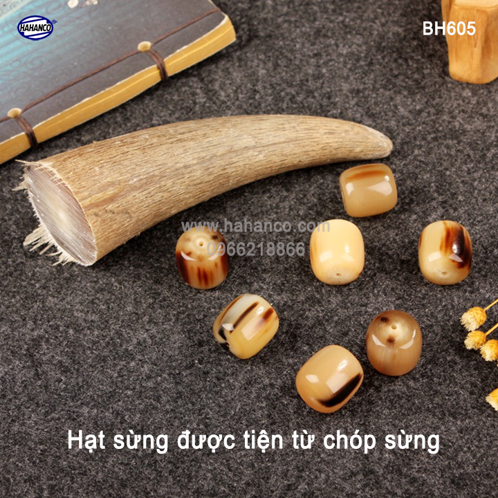 Vòng tay sừng đốt trúc BH606 - Phong Thủy - Phú quý và Tài Lộc - Bracelet of HAHANCO