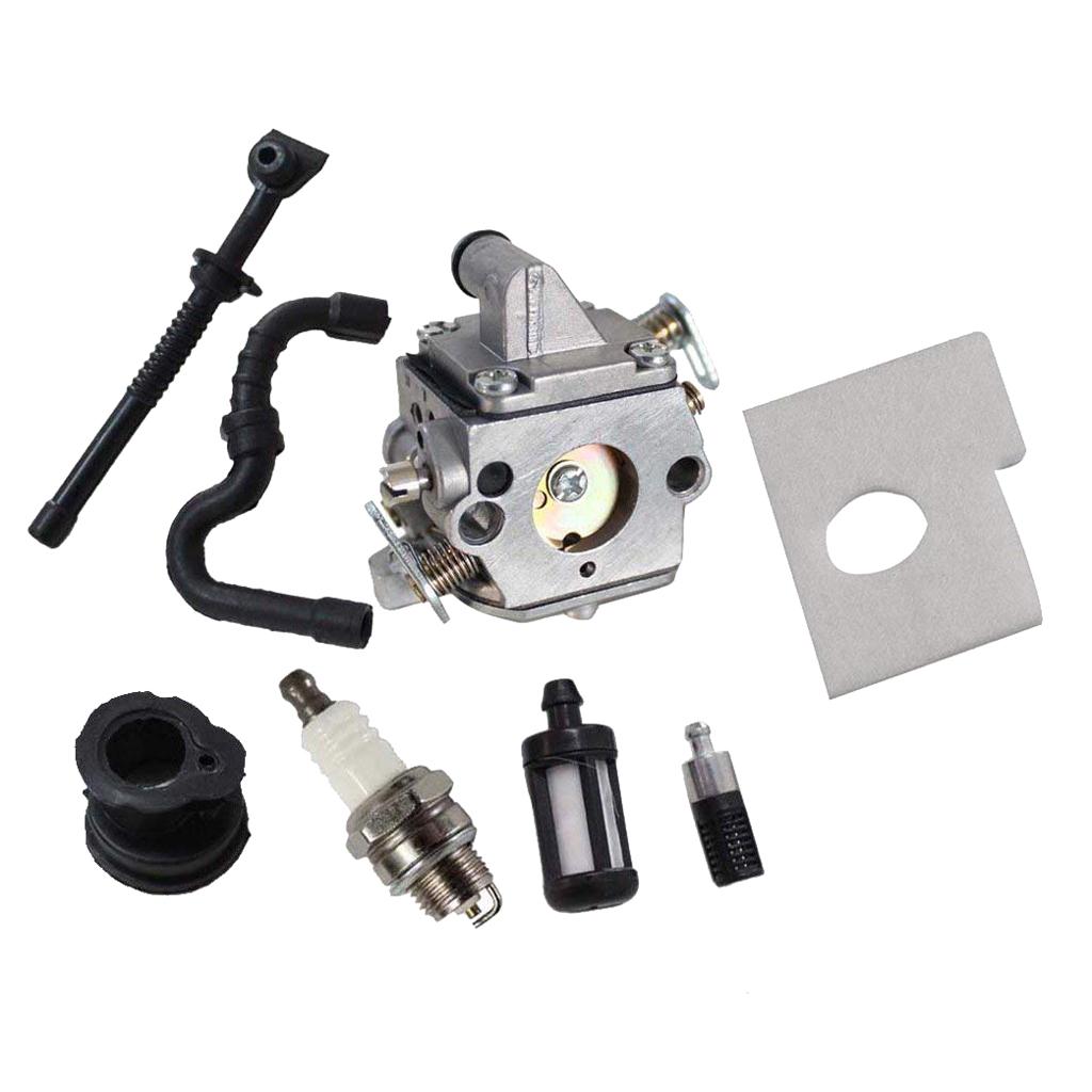CARBURETOR AIR FUEL LINE REPOWER KIT FOR STIHL 017 018 MS170 MS180 CHAINSAW