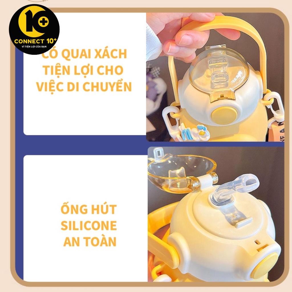 Bình nước gấu CRUHRE cute 780ml