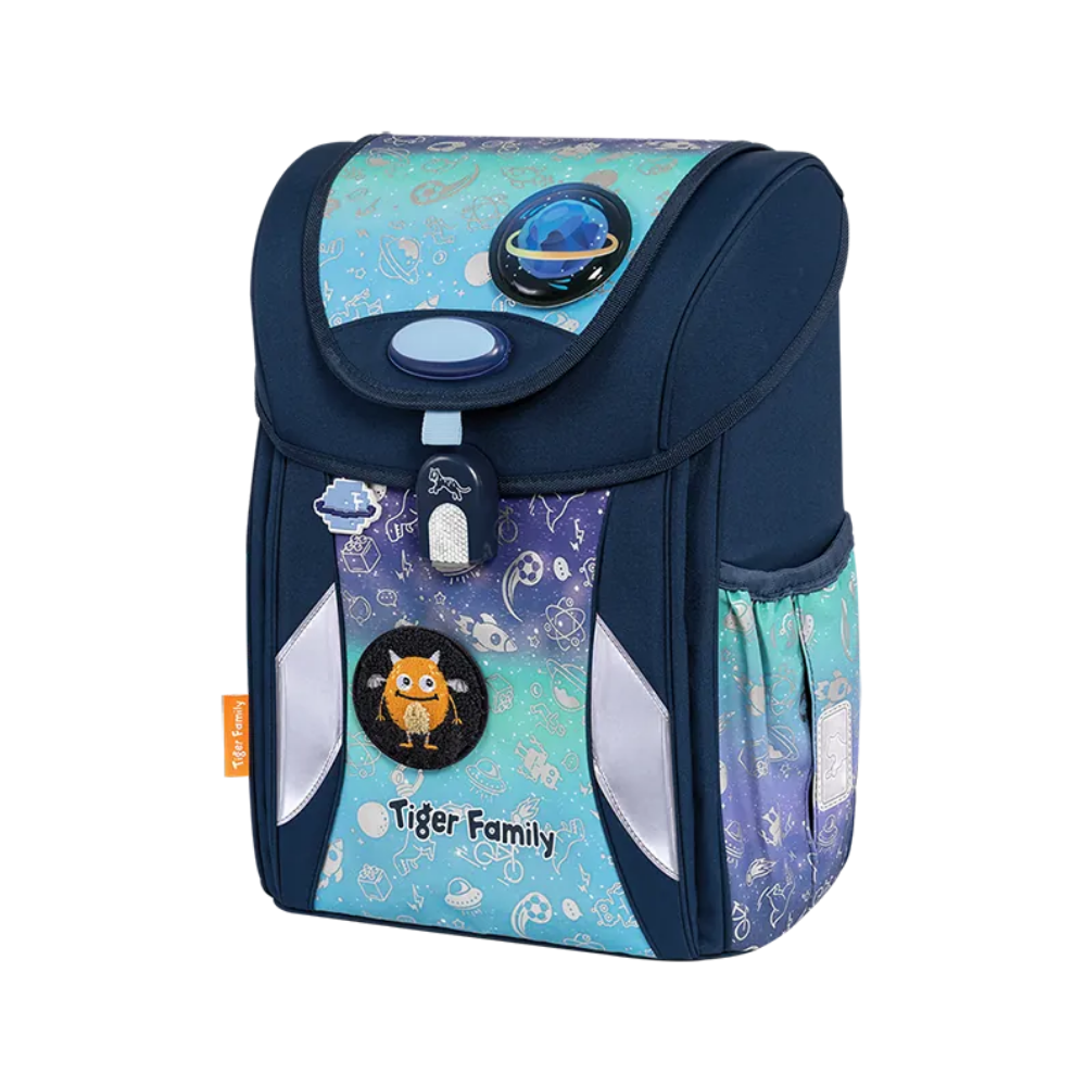 Cặp Chống Gù Joy Schoolbag Pro 2 - Space Things - Go Green - Tiger Family TGJY-056A