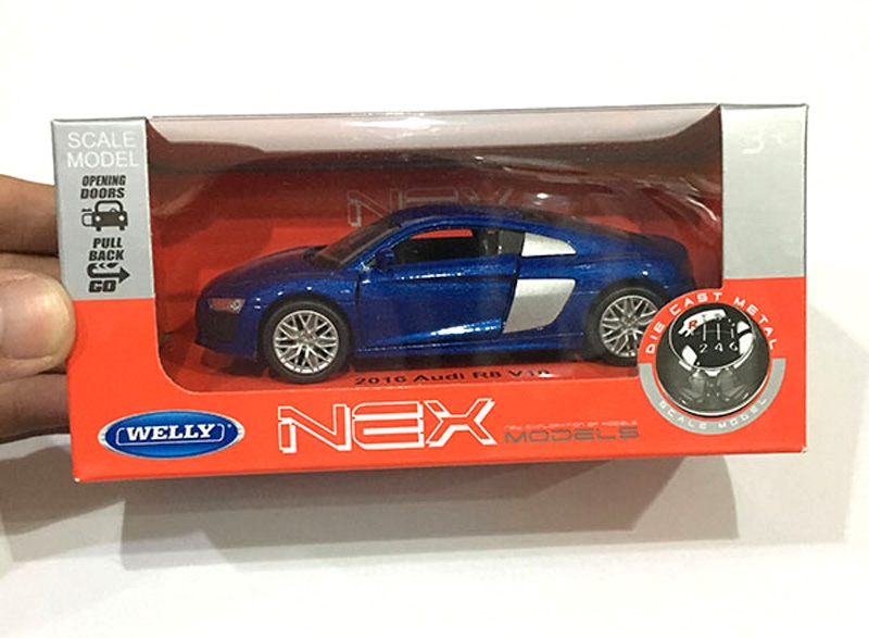 Xe mô hình Welly Audi R8 V10 43712CW