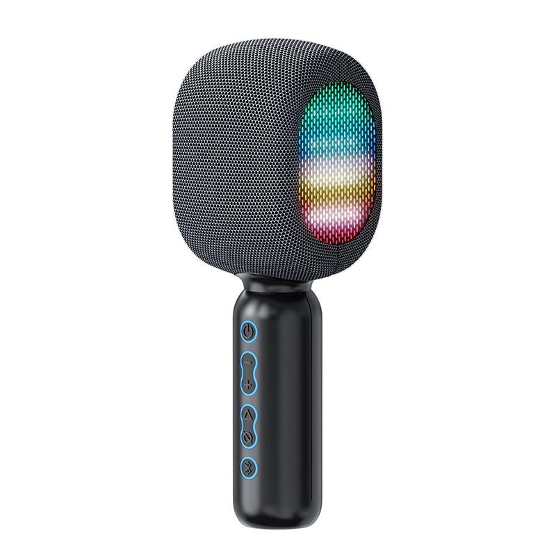 Micro Không Dây Bluetooth compatible Karaoke Professional Speaker Home Handheld DJ Microphone - Bảo Hành 3Tháng