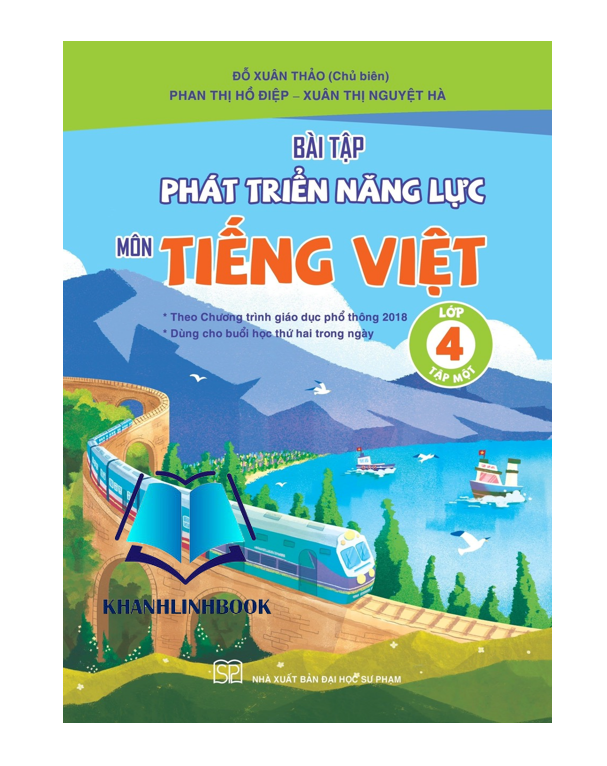 Sách Bài Tập Phát Triển Năng Lực Môn Tiếng Việt Lớp 4 Tập 1
