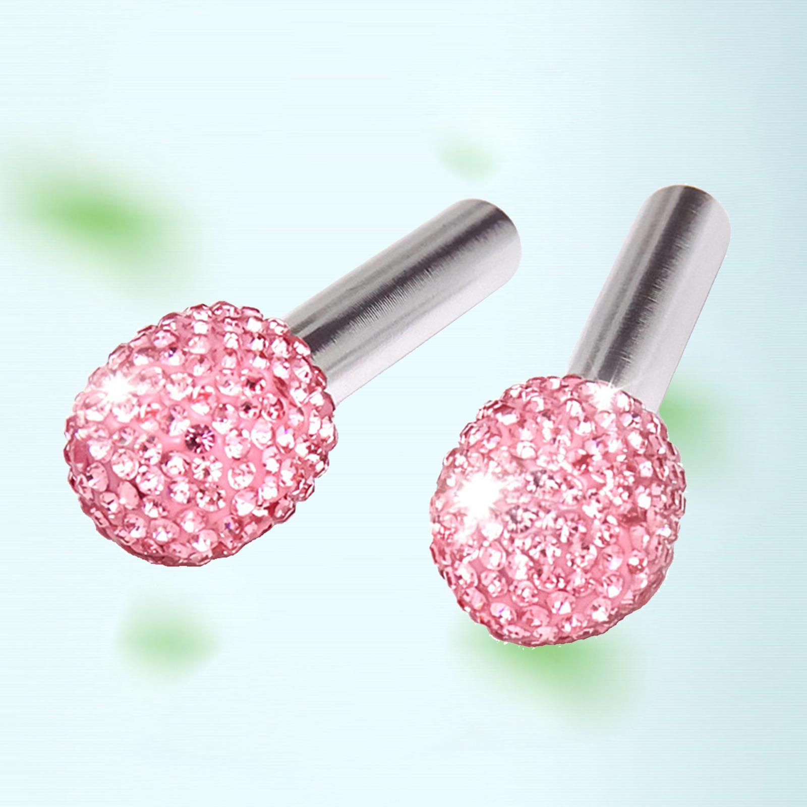 2pcs/Pack Bling Car Door Lock Pull  Auto Interior Trim