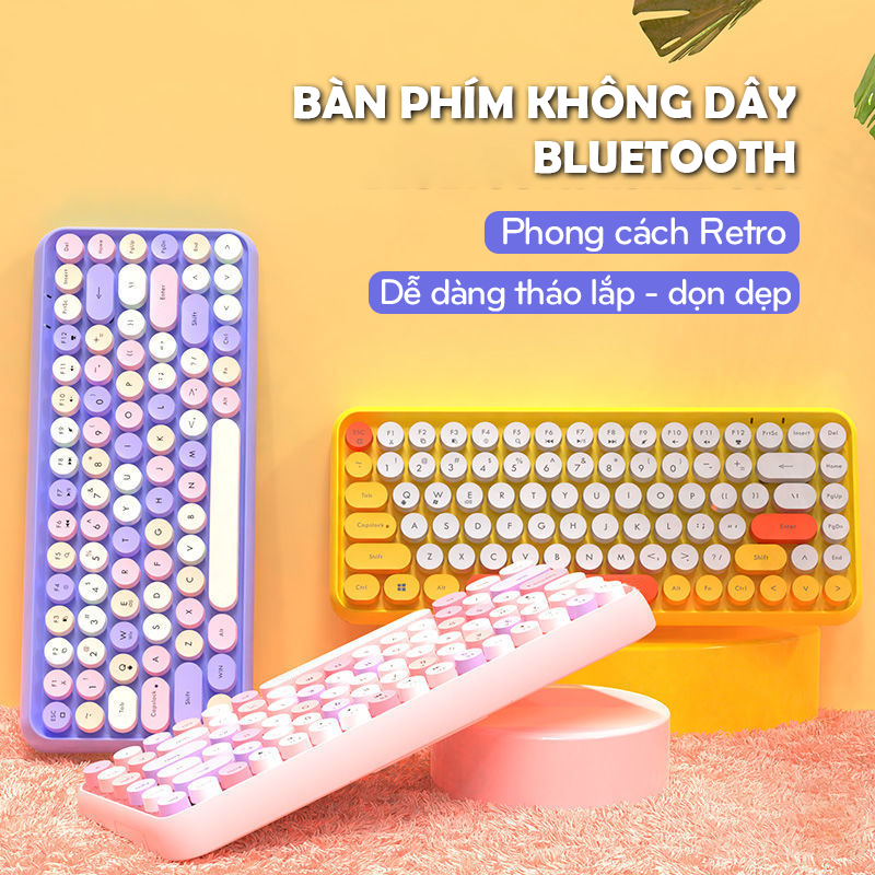 Bàn phím không dây Bluetooth 308i cho điện thoại , bàn phím - D1484