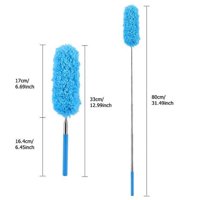 1 Cọ Vệ Sinh Bụi Bẩn Bằng Sợi Micro Có Thể Kéo Dài Tiện Dụng
