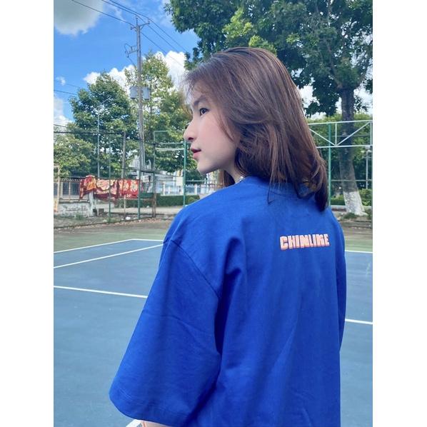 Áo thun tay lỡ- OCEAN BLUE Tee