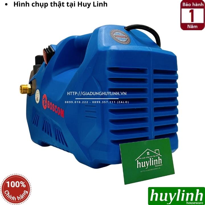 Máy xịt rửa xe Chỉnh Áp Boscom BT8 - 3200W - Tặng kèm béc rửa máy lạnh - motor từ lõi đồng 100%