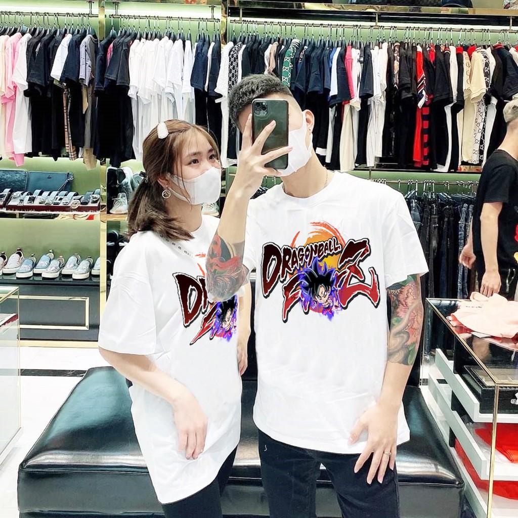 Áo Thun Nam Nữ Tay Lỡ DragonBall Siêu Ngầu