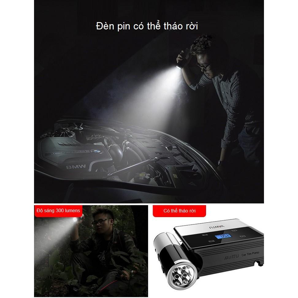 Máy bơm lốp xe ô tô di động A03 đồng hồ điện tử