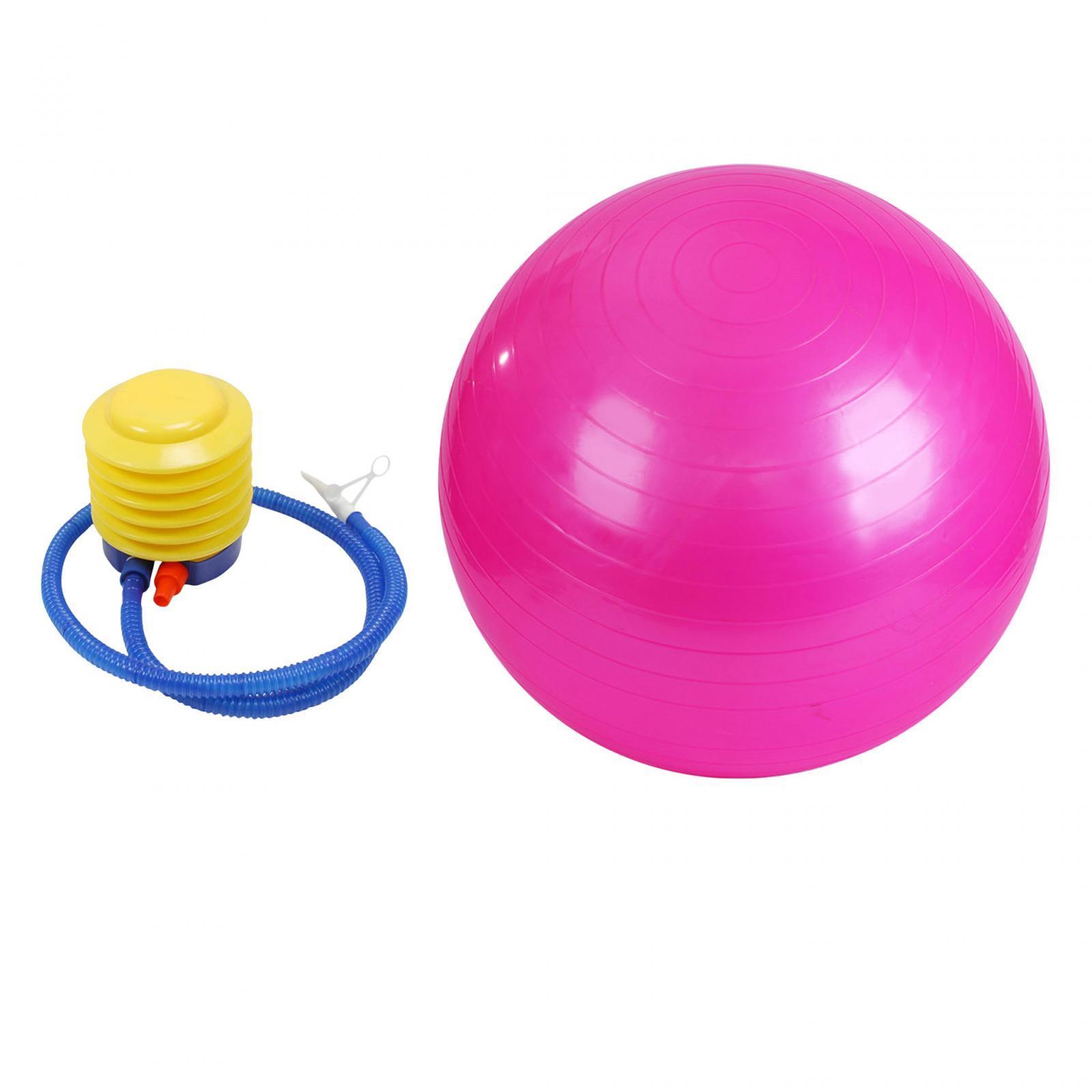 Balance Ball Chair Yoga Ball Anti Burst with Pump Heavy Duty Non Slip Stability Ball Pilates Ball for Woman, Gym, Home, Dance, Training