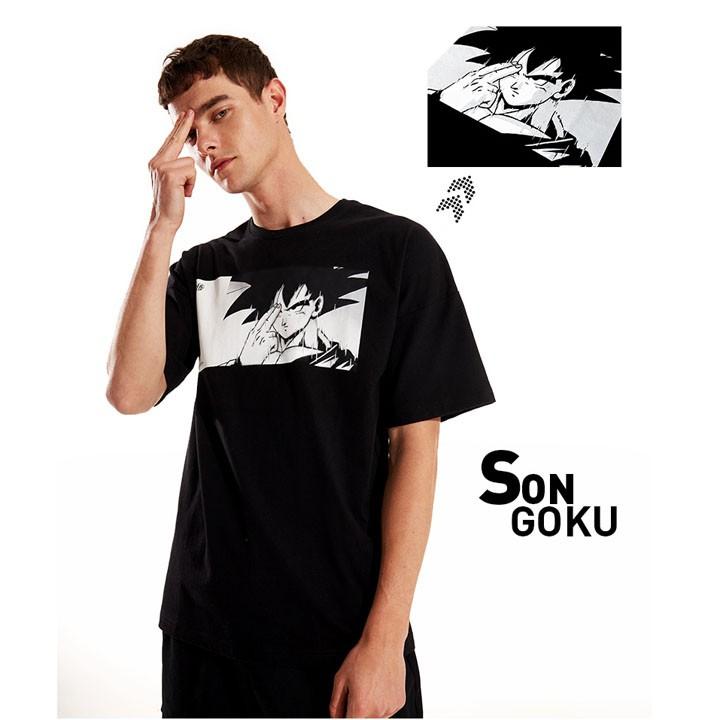 ÁO THUN SONGOKU DỊCH CHUYỂN TAY LỠ NAM NỮ