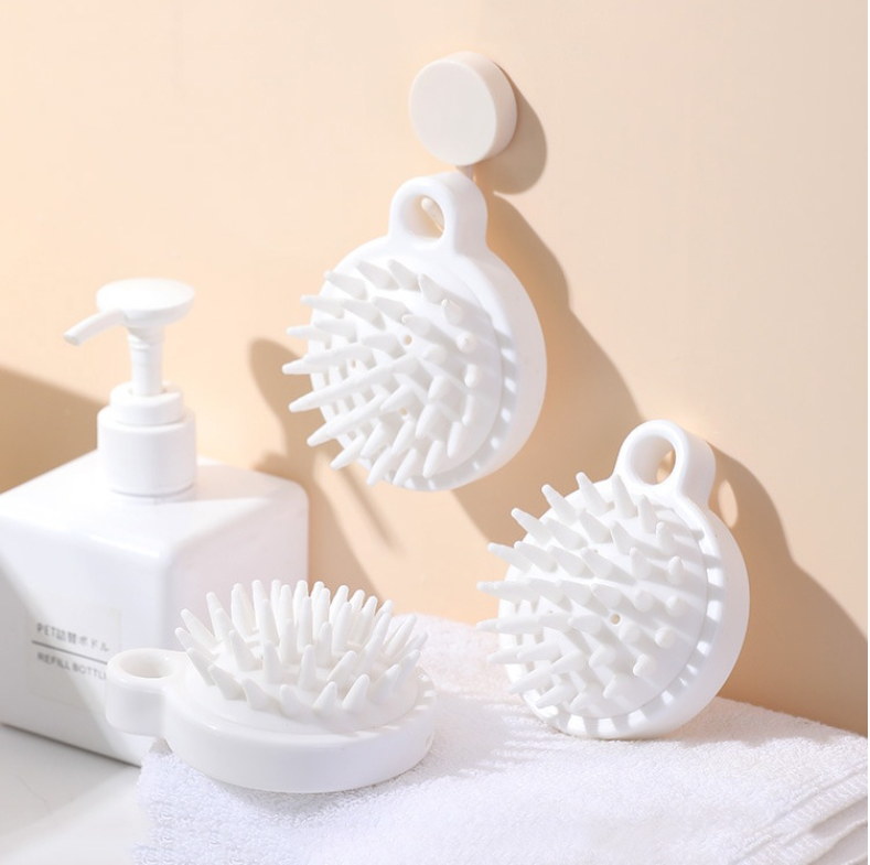 Lược gội đầu Nhật Bản bằng silicone mát xa da đầu giảm rụng kích thích mọc tóc, làm sạch da đầu GD728-LuocMuji