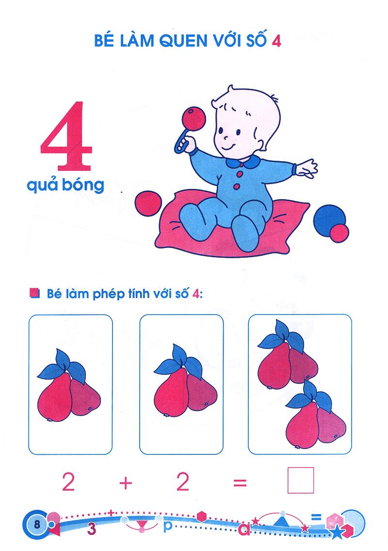 Sách Hành Trang Cho Bé Vào Lớp 1 - Giúp Bé Học Toán