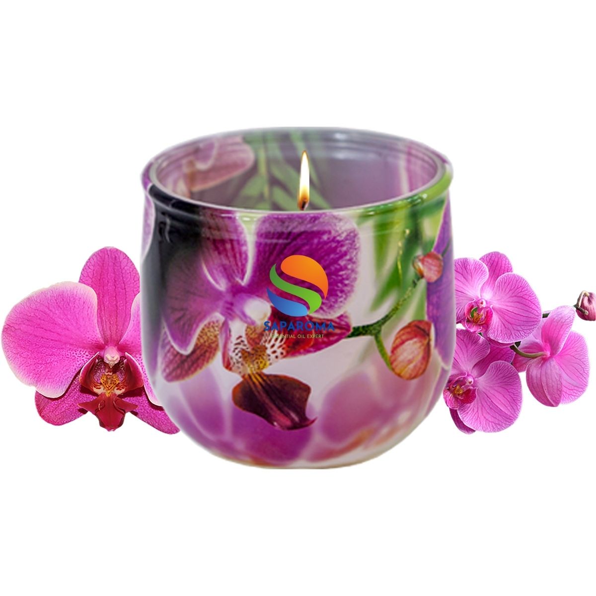 Ly nến thơm tinh dầu Bartek Orchid 100g QT024475 - lan hồ điệp, nến trang trí, thơm phòng, thư giãn, hỗ trợ khử mùi (giao mẫu ngẫu nhiên)