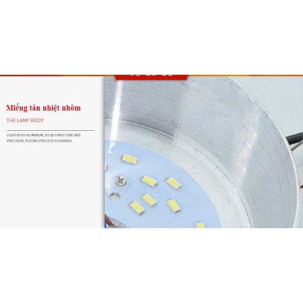 Đèn Led Âm Trần 24W Cao Cấp, Đèn Trần Thạch Cao, Đèn Downlight, LD-24 HL LIGHTING Hàng Chính Hãng