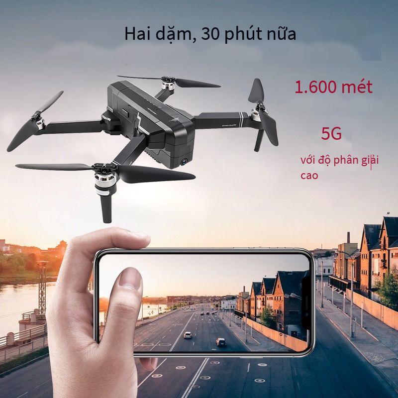 Giao hàng nhanh SJR/C Shiji F11S4K trên không máy bay không người lái HD 4k chuyên nghiệp máy bay điều khiển từ xa GPS máy bay pin dài