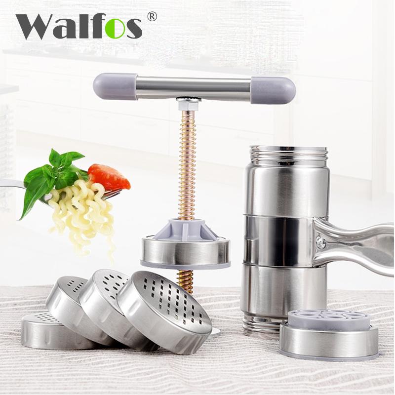 5 mô hình bằng thép không gỉ máy mì ống tay máy ép