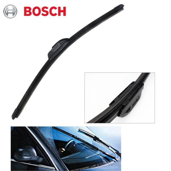 Thanh cần gạt nước mưa xe hơi xương mềm thương hiệu cao cấp Bosch - Kích thước từ 14 inch đến 26 inch - Hàng Nhập Khẩu