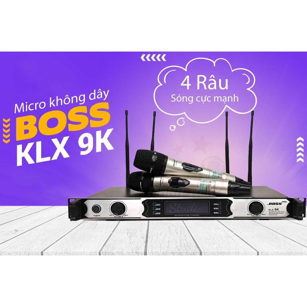 Bộ Đầu Thu Karaoke KÈM MICRO KHÔNG DÂY KAW K-9000 Chống Hú Tốt Chất Lượng Cho Âm Thanh Tuyệt Hảo