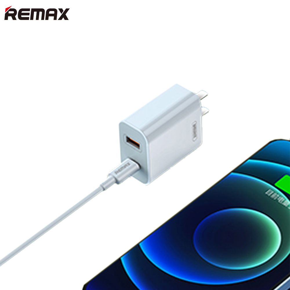 Củ Sạc Nhanh 20W Cho iPhone Remax RP-U68 Chuẩn QC3.0+PD - Hàng Chính Hãng