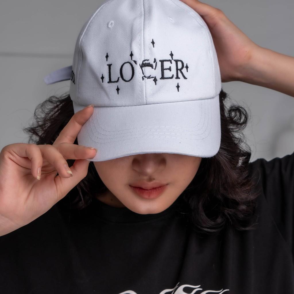 Nón kết Paradox LOVER CAP (WHITE) - BLACK WORDING