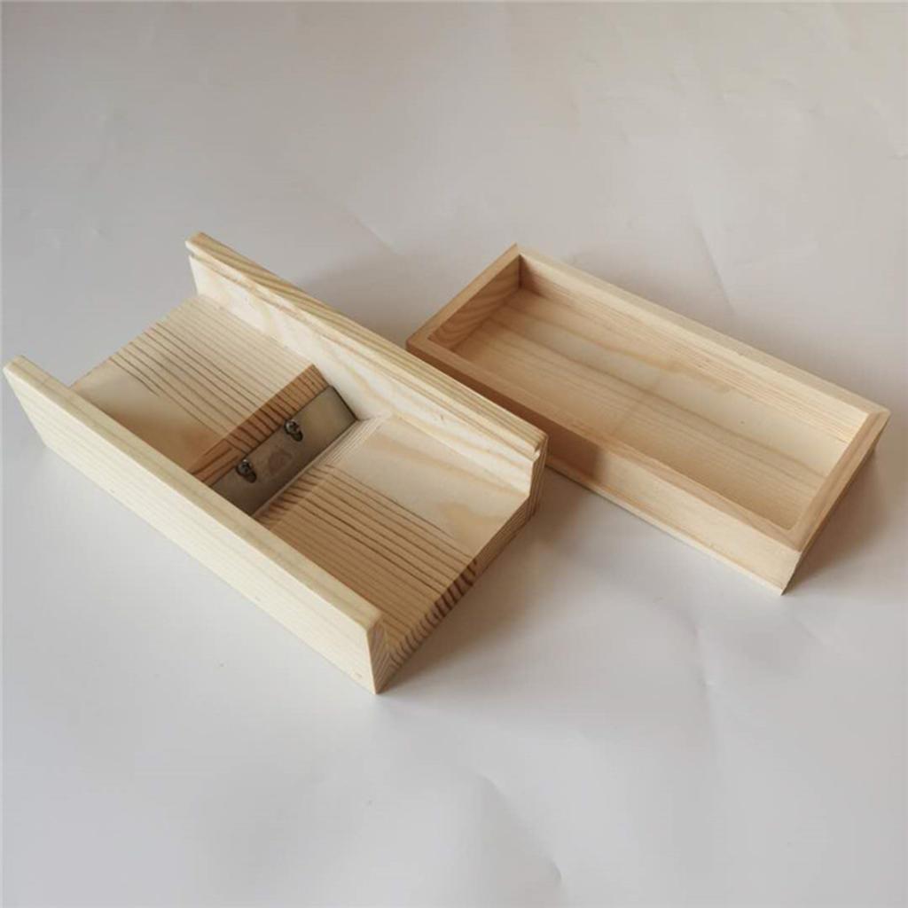 Wood Box Soap Loaf Cutter Beveler Planer for Handmade DIY Candle Making Supplies