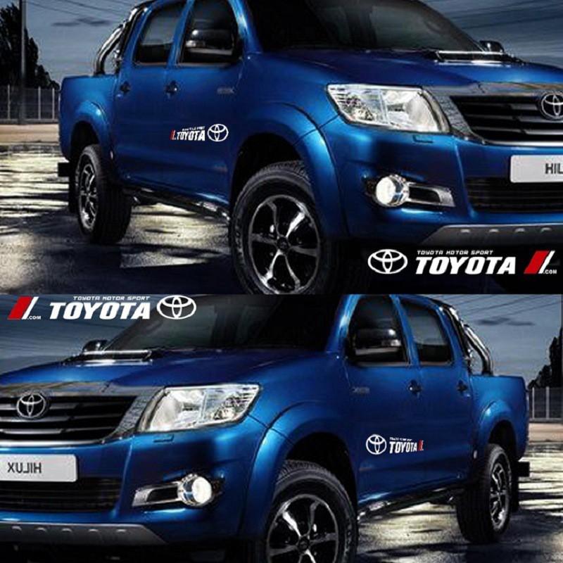 Dải Tem Toyota Dán Trang Trí 2 Sườn Xe ô Tô Ms-280