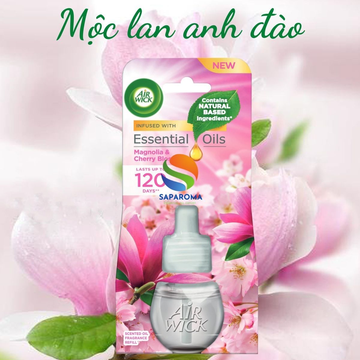 Lọ tinh dầu thơm phòng Air Wick 19ml, nhập khẩu Châu Âu