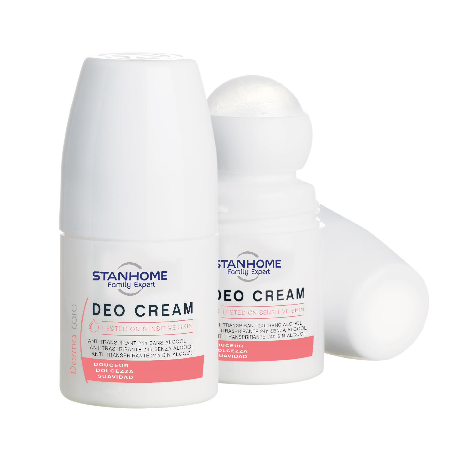 Combo 2 lăn khử mùi không cồn Deo Cream 50ml/lọ