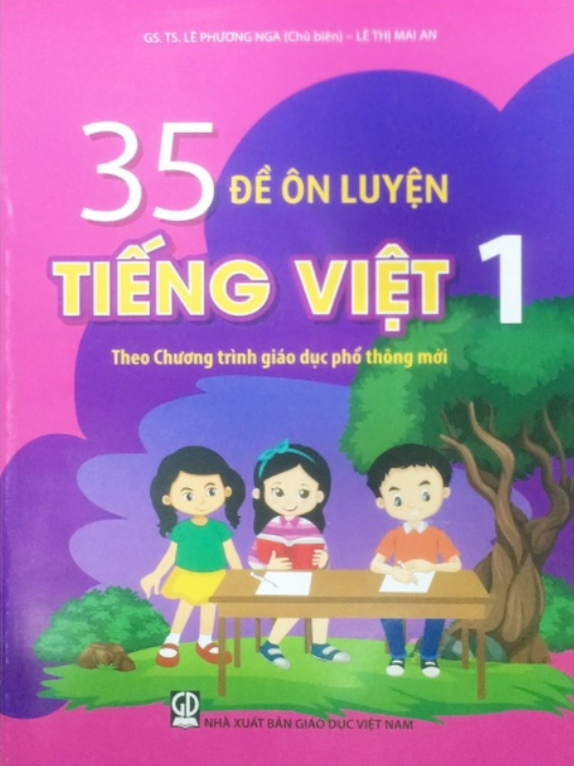 Sách - 35 đề ôn luyện tiếng việt 1