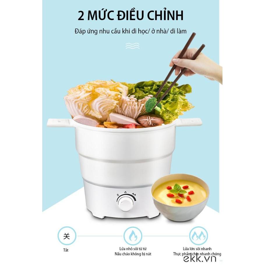 Nồi Điện Du Lịch Gấp Gọn