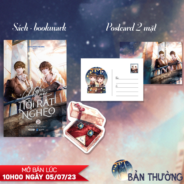 Nghe Nói Tôi Rất Nghèo - Tập 2 - Tặng Kèm Bookmark Bo Viền + Postcard 2 Mặt